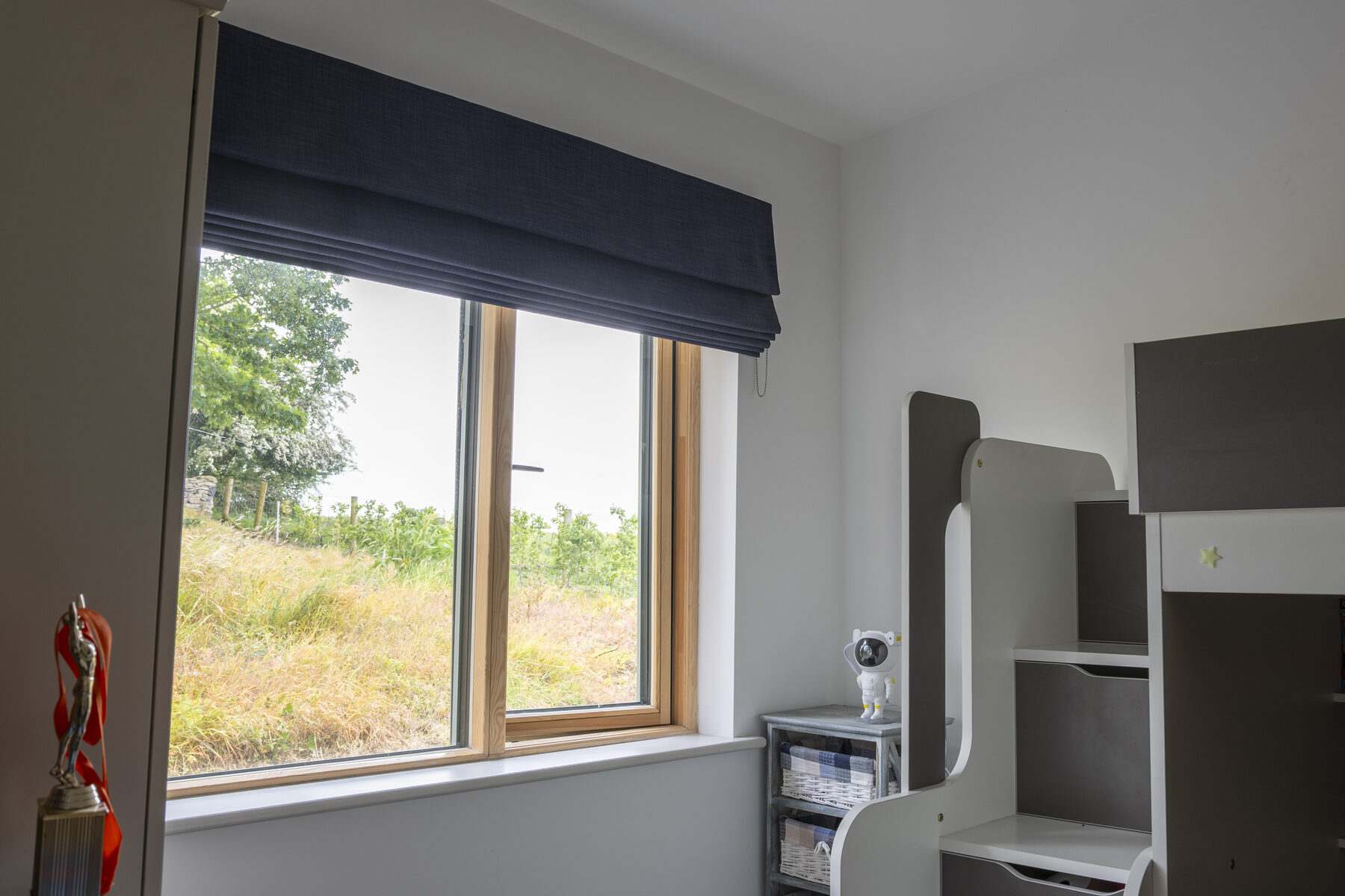 Motion Collection Roman blinds